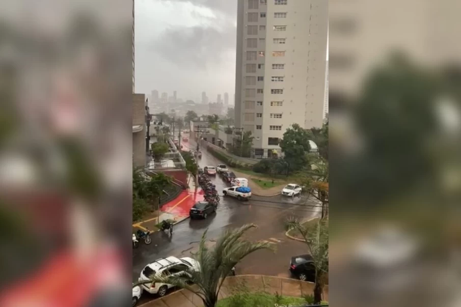 Aparecida registra 66 milímetros de chuva no setor Garavelo (Foto: Reprodução)