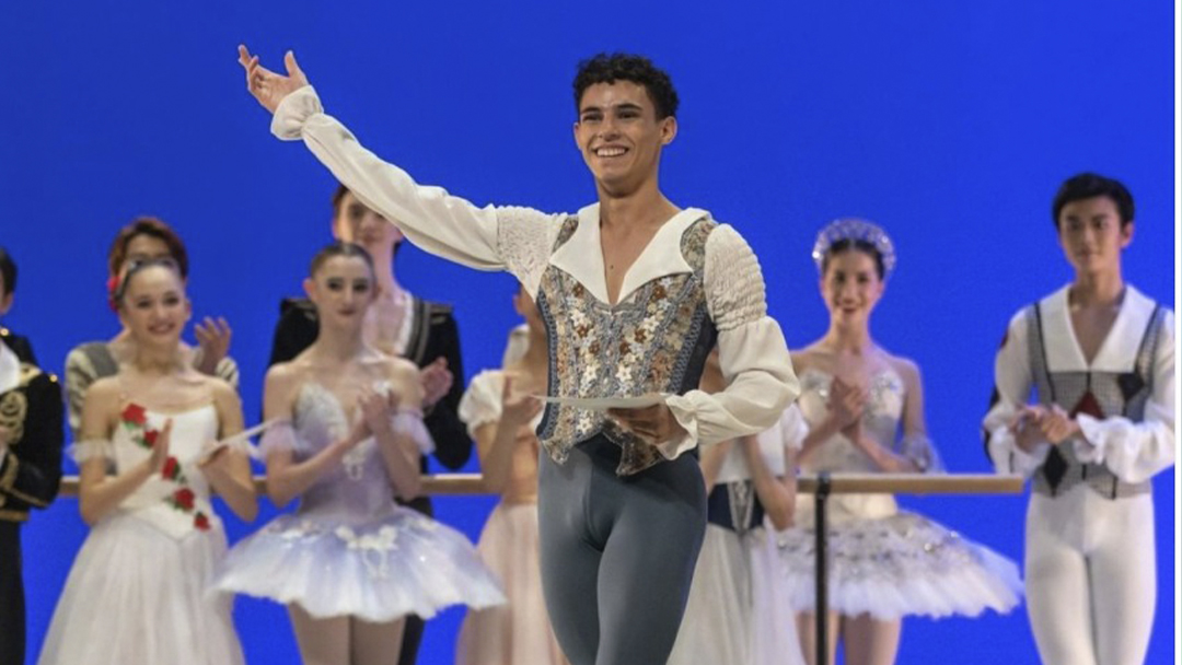 Bailarino Miguel Oliveira