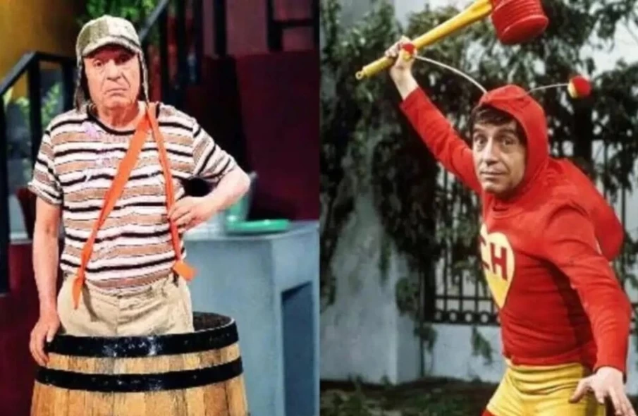 'Chaves' e 'Chapolin' (Foto: Reprodução)