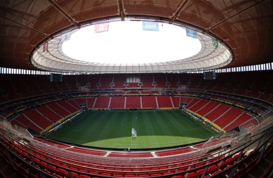 Estádio Mané Garrincha. Foto: Rafael Ribeiro/CBF