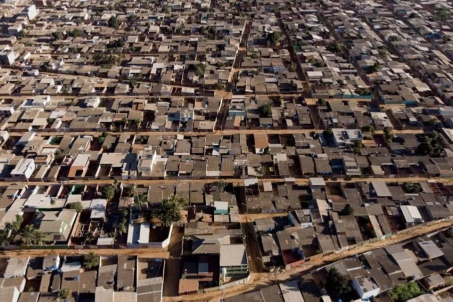 Imagem da favela de Brasília