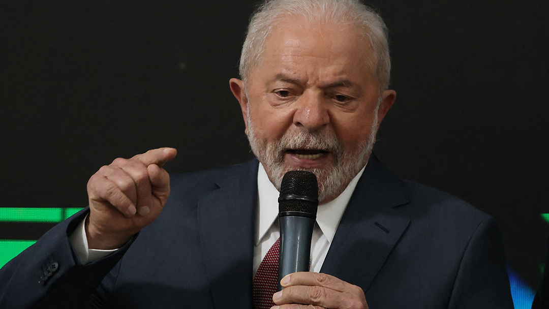 Lula em discurso