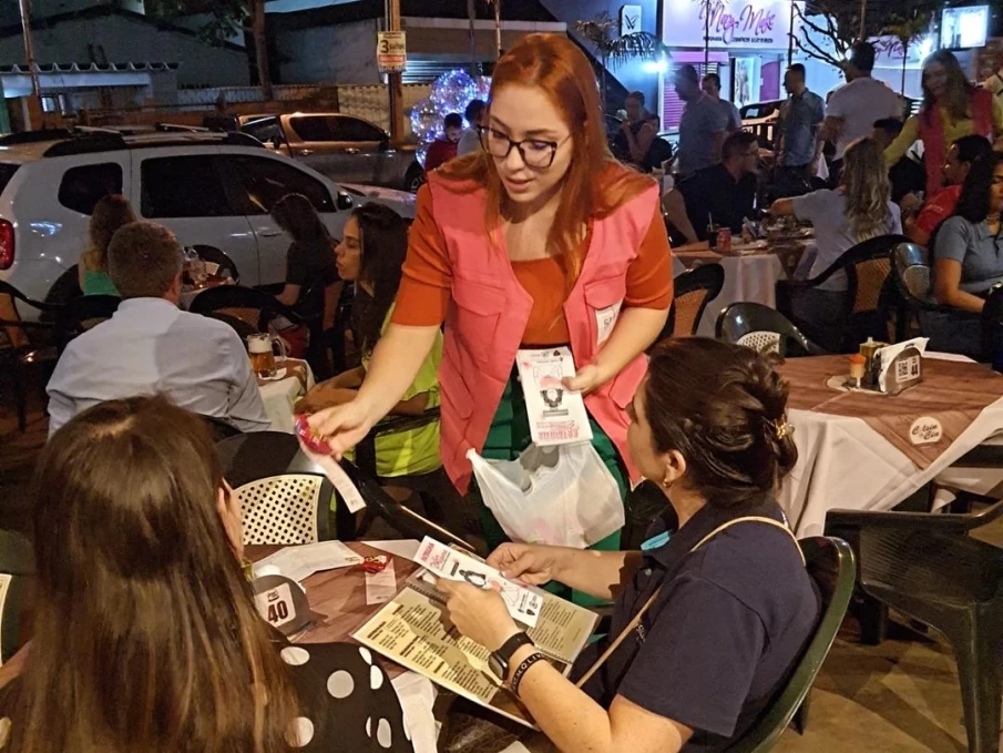 Planfletos foram distribuídos