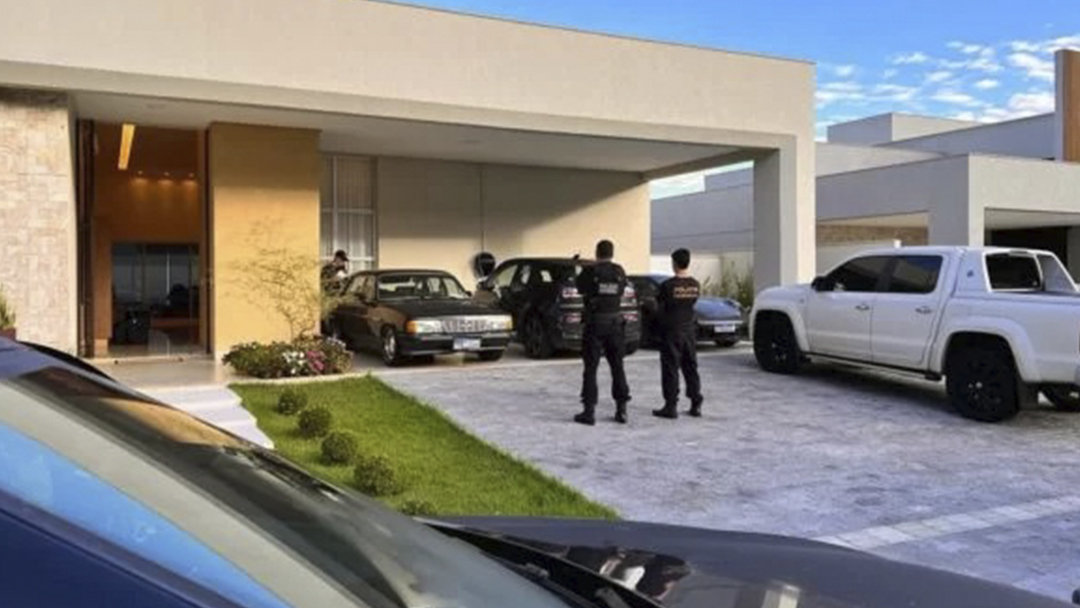 Poliícia federal em operação 