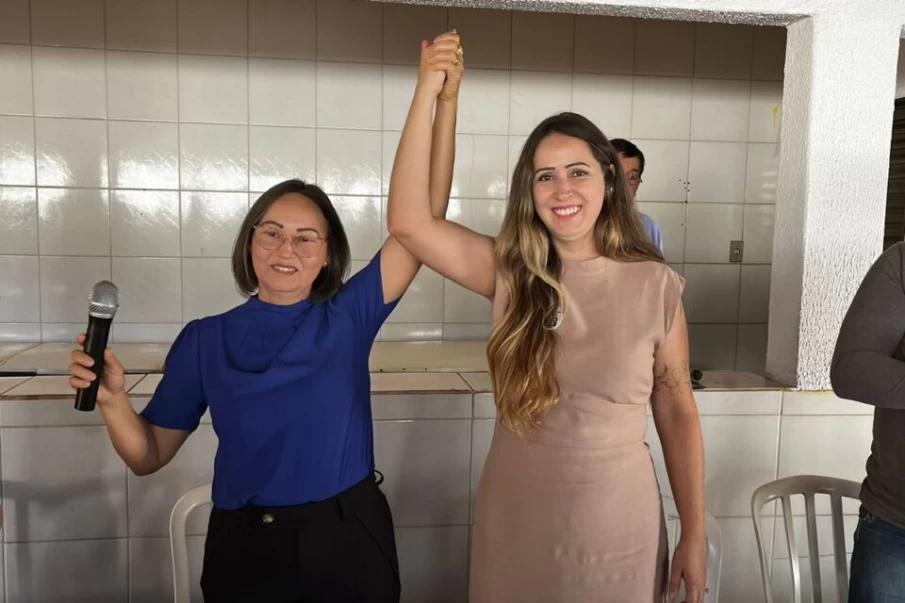 Professora Nilza (PDT) e Flaviane Godoy (PL)