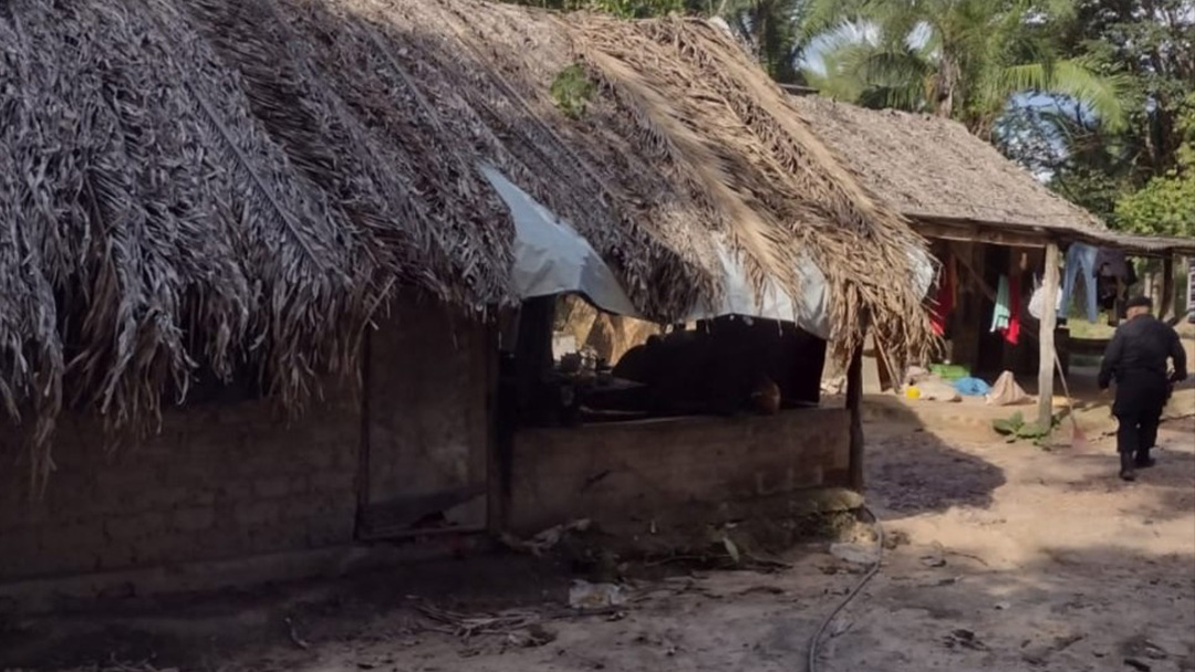 Propriedade onde ação da PM com quatro mortos aconteceu, em Cavalcante, Goiás 