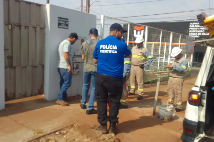 Trabalho e realizado em conjunto com as forças policiais